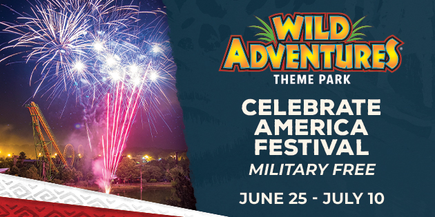Win Tickets to the Celebrate America Festiva at Wild Adventures