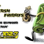 Running cartoon dollar bill holding money bags